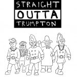 Trumpton Compton Cartoon